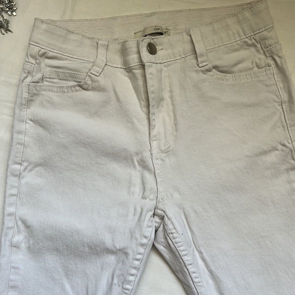 ⭐️oak+fort Skinny Frayed Hem Ankle Jeans⭐️ - Picture 4 of 6